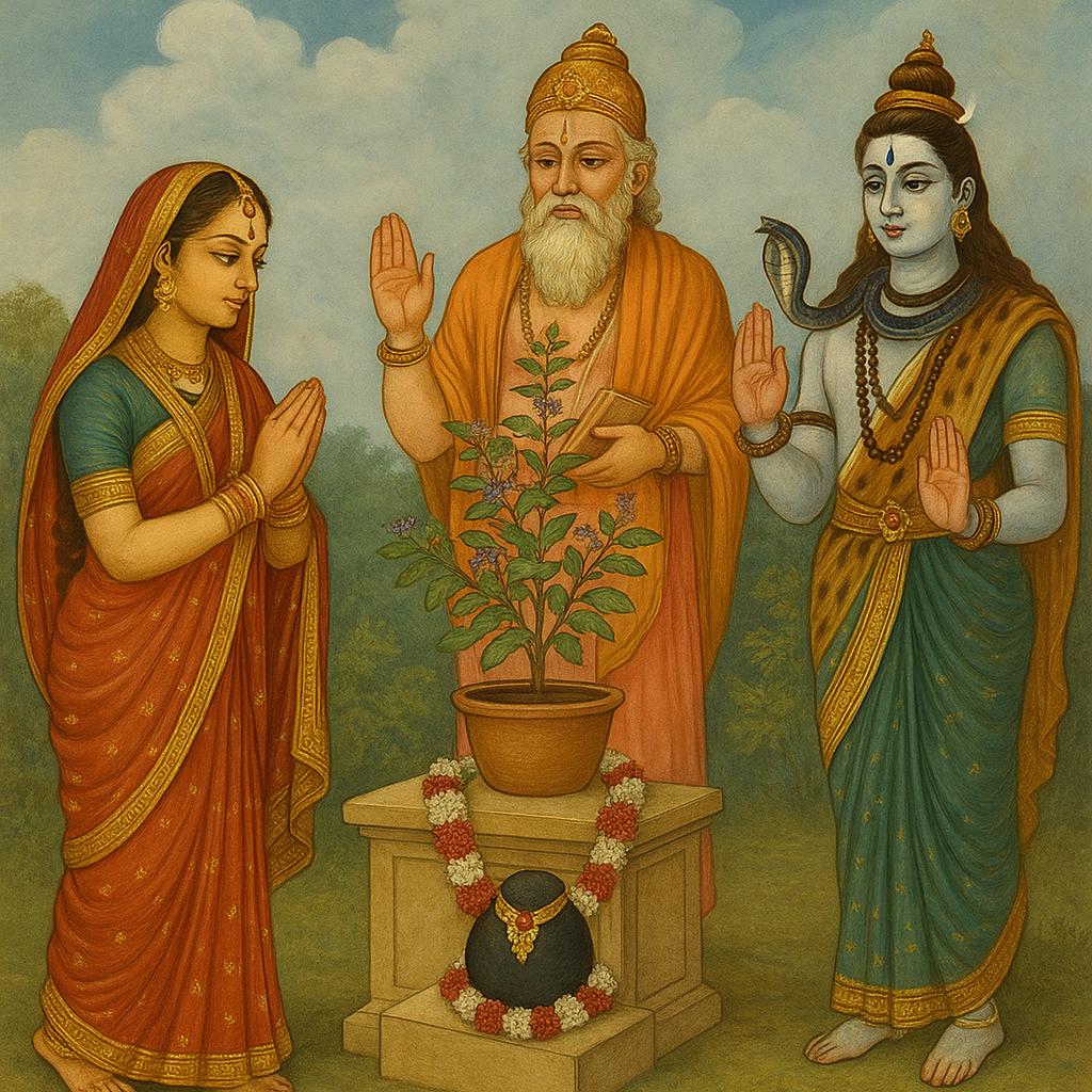 पद्म पुराण से तुलसी-शालिग्राम मिलन: पौराणिक कथा, महत्व और आध्यात्मिक रहस्य (Tulsi-Shaligram Milan from Padma Purana: Mythological Story, Significance and Spiritual Secrets) - Post Image 4